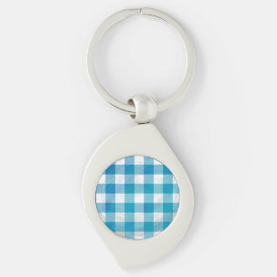Pset Blue en White Sleutelhanger