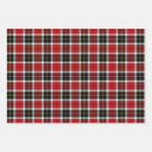 Pset + Botanische  smalle kerst Inpakpapier Vel (Voorkant)