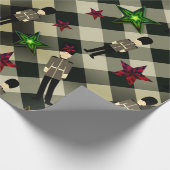 Pset British Soldier-kerstwerkpapier Cadeaupapier (Hoek)
