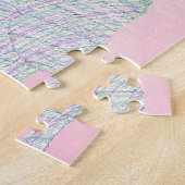 Pset Bunny Rabbit Happy Easter Puzzles Legpuzzel (Zijkant)