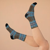 Pset Clan Anderson Pset Check Tartan Sokken
