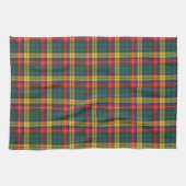 Pset Clan Buchanan Tartan Red Yellow Green check Theedoek (Horizontaal)