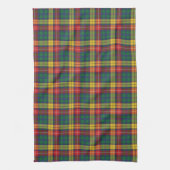 Pset Clan Buchanan Tartan Red Yellow Green check Theedoek (Verticaal)