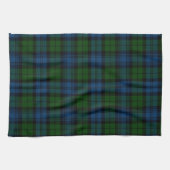Pset Clan Campbell Milblauw Groen Tartan Theedoek (Horizontaal)