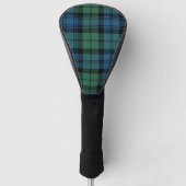 Pset Clan Campbell Tartan Green Check Golfheadcover (Voorkant)