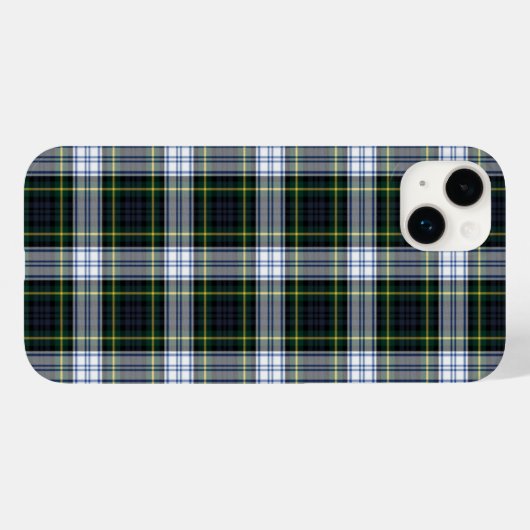 Pset Clan Gordon Green White Rustic Tartan Case-Mate iPhone Case (Achterkant (horizontaal))