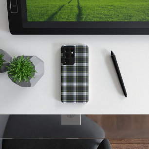 Pset Clan Gordon Green White Tartan Samsung Galaxy Hoesje