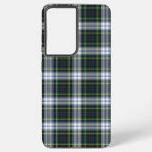 Pset Clan Gordon Green White Tartan Samsung Galaxy Hoesje (Achterkant)