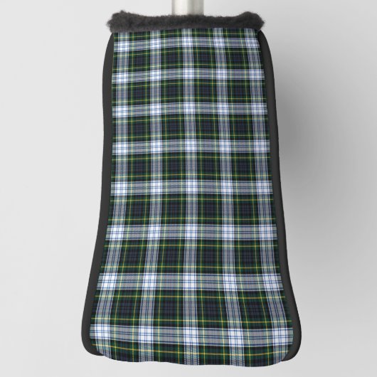 Pset Clan Gordon Tartan Green White check Golfheadcover (Draai 90)