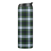 Pset Clan Gordon White Green Check Tartan Thermosbeker (Gedraaid links)
