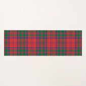 Pset Clan Grant Red Blue Green Check Tartan Yogamat (Voorkant (horizontaal))