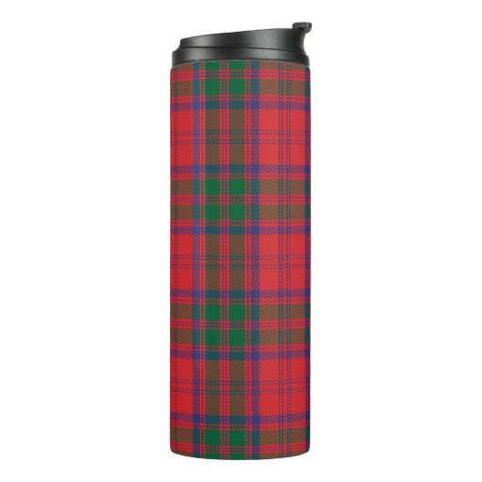 Pset Clan Grant Tartan Blue Green Red Check Thermosbeker (Gedraaid links)