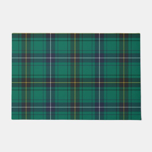 Pset Clan Henderson Green Check Tartan Deurmat (Voorkant)