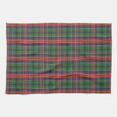 Pset Clan MacCulloch Red Green Blue Check Tartan Theedoek (Horizontaal)