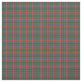 Pset Clan MacCulloch Tartan Green Red Check Stof (Swatch)
