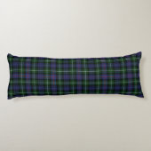 Pset Clan MacKenzie Green Paars Check Tartan Lichaamskussen (Achterkant)