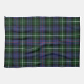 Pset Clan MacKenzie Green Paars Check Tartan Theedoek (Horizontaal)