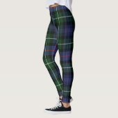 Pset Clan MacKenzie Paars Green Check Tartan Leggings (Links)