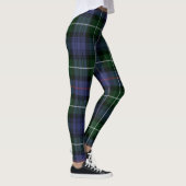 Pset Clan MacKenzie Paars Green Check Tartan Leggings (Rechts)