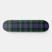 Pset Clan MacKenzie Paars Green Check Tartan Persoonlijk Skateboard (Horizontaal)
