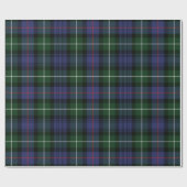 Pset Clan MacKenzie Rustic Holiday Tartan Cadeaupapier (Vlak)