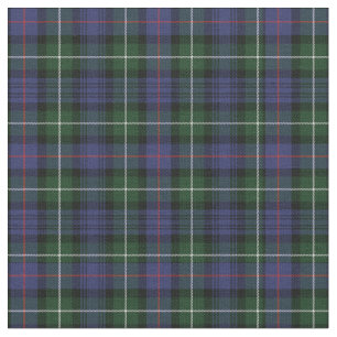 Pset Clan MacKenzie Tartan Green Paarse Check Stof