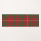 Pset Clan MacTavish Red Green Check Tartan Yogamat (Voorkant (horizontaal))