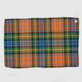 Pset Clan Murray Oranje Blue Green Check Tartan Golfhanddoek (Horizontaal)