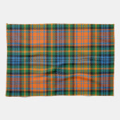 Pset Clan Murray Oranje Blue Green Check Tartan Theedoek (Horizontaal)