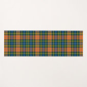 Pset Clan Murray Oranje Blue Green Check Tartan Yogamat (Voorkant (horizontaal))