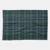 Pset Clan Robertson Tartan Green Paarse Check Theedoek (Horizontaal)