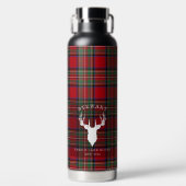 Pset Clan Stewart Family Lake House Tartan Waterfles (Voorkant)