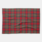 Pset Clan Stewart Red Green Blue Check Tartan Theedoek (Horizontaal)