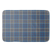 Pset Clan Thompson Gray Blue Check Tartan Badmat (Voorkant)