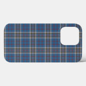 Pset Clan Thompson Gray Blue Check Tartan Case-Mate iPhone Case (Achterkant (horizontaal))