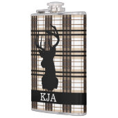 Pset Deer Silhouette Flask Heupfles (Links)