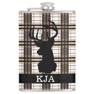 Pset Deer Silhouette Flask Heupfles
