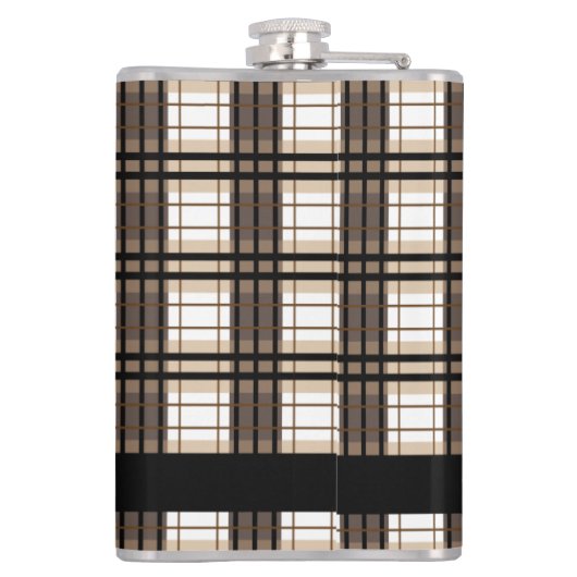 Pset Deer Silhouette Flask Heupfles (Achterkant)