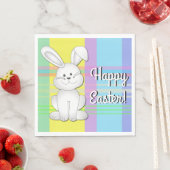 Pset Easter Bunny Paper Napkins Servet (Insitu)