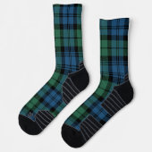 Pset Elegant Clan Campbell Green Check Tartan Sokken (Links)