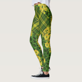 Pset en Floral Patchwork Leggings