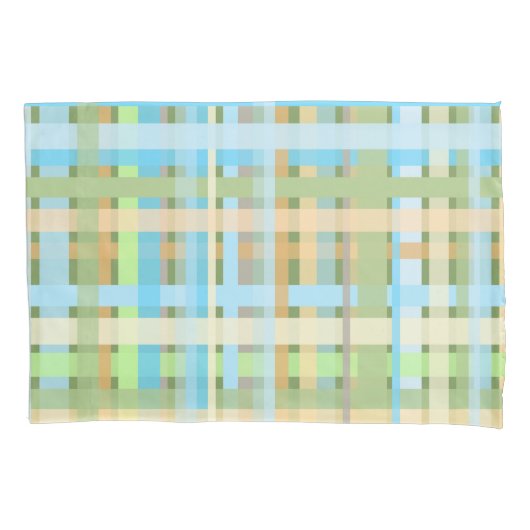 Pset en Sky Blue Kussensloop (Voorkant)