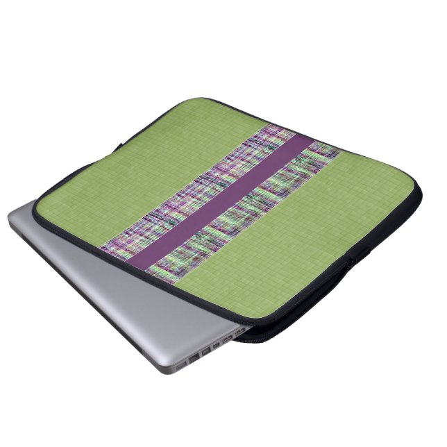 Pset en Tegel Patterned Electronics Bag Laptop Sleeve (Voorkant onderkant)