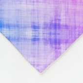 Pset Fuschia Blue Boho Fleece Deken (Hoek)