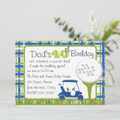 Pset Golf Kaart (Staand voorkant)