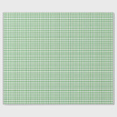 Pset Green Kerstfeestay Cute Modern Cadeaupapier (Vlak)