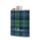 Pset Green Tartan Pap Birthday Speciaal gepersonal Heupfles (Links)