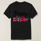 Pset Happy Paaster Bunny Ears Cross Cute Religies T-shirt (Design voorkant)