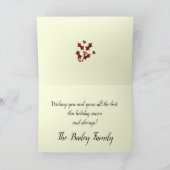 Pset Holly Kerstmis Vape Holiday Kaart (Binnen)