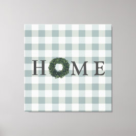 Pset HOME Typografie Farmhouse Stylish Wreater Canvas Afdruk
